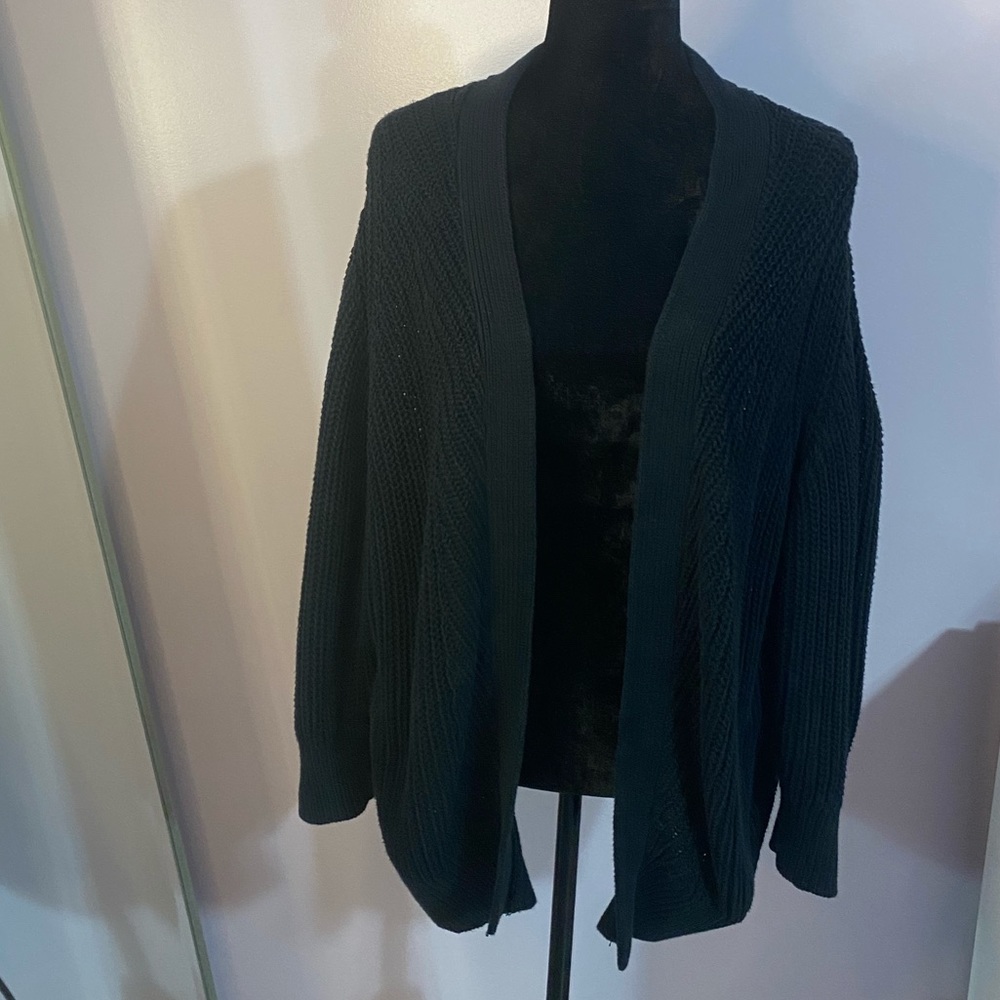 Black Knit Cardigan by PINK size XS/S